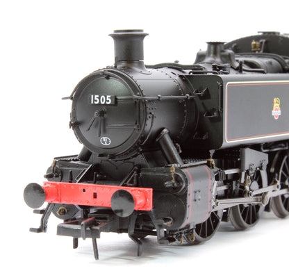 Pre-Owned BR 15xx Pannier Tank - 1505 Lined Black Early Crest - Steam Tank Locomotive - DCC Sound