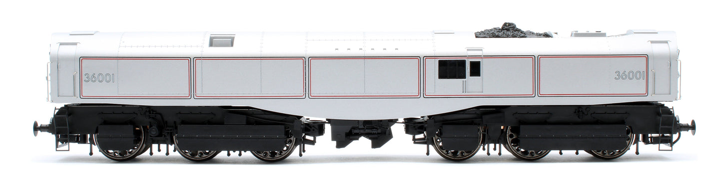 Pre-Owned SR Bulleid "The Leader" Prototype Grey (No Crest) 0-6-6-0 Articulated Steam Locomotive - DCC Fitted