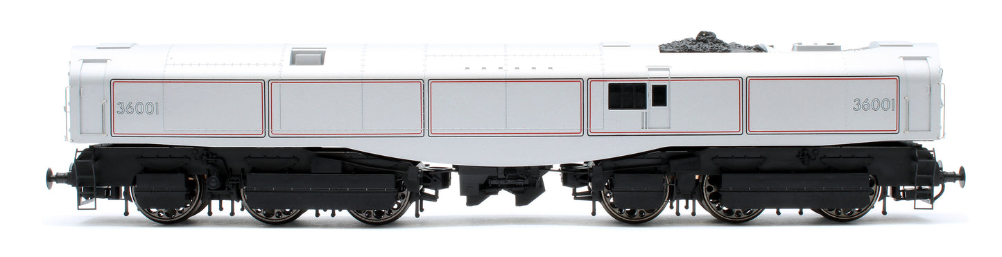 SR Bulleid "The Leader" Prototype Grey (No Crest) 0-6-6-0 Articulated Steam Locomotive