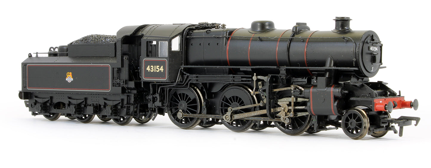 Pre-Owned Ivatt Class 2 2-6-0 43154 With Tablet Catcher E/Emblem Steam Locomotive (DCC Fitted)