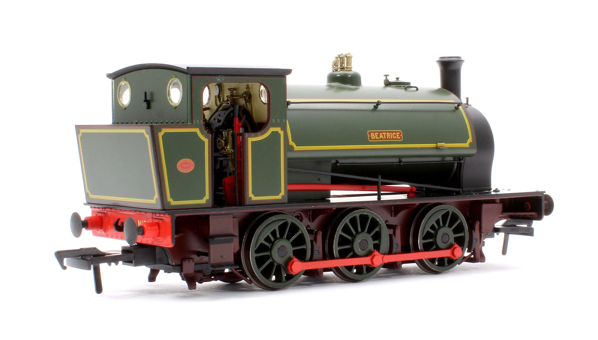 Pre-Owned 903013 16" Hunslet "Beatrice" Lined Green No. 2705 (as preserved at Embsay & Bolton Abbey Steam Railway) - Steam Tank Locomotive