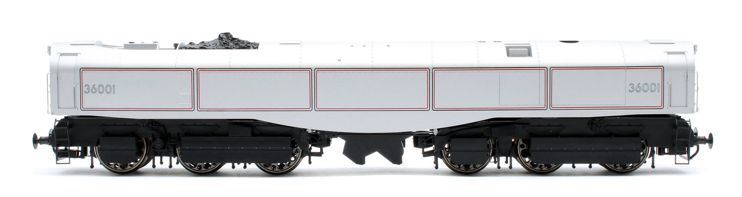 Pre-Owned SR Bulleid "The Leader" Prototype Grey (No Crest) 0-6-6-0 Articulated Steam Locomotive - DCC Fitted