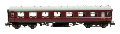 Pre-Owned 374-842B Stanier Vestibule Second BR Maroon Coach 'M9465M'