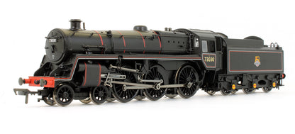 Pre-Owned 32-503 Standard Class 5MT 73030 BR Black Early Emblem BR1 Tender W/H Pump Steam Locomotive - DCC Fitted