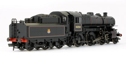 Pre-Owned Ivatt Class 2 2-6-0 43154 With Tablet Catcher E/Emblem Steam Locomotive (DCC Fitted)
