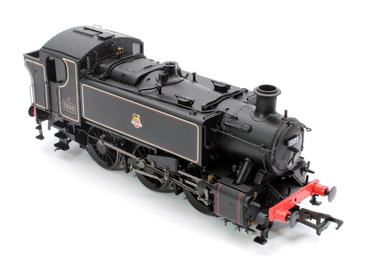 Pre-Owned BR 15xx Pannier Tank - 1505 Lined Black Early Crest - Steam Tank Locomotive - DCC Sound