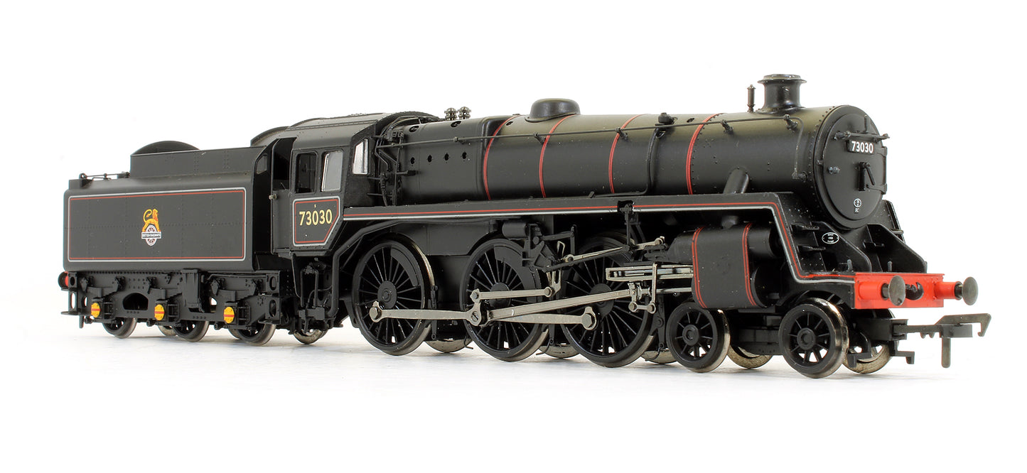 Pre-Owned 32-503 Standard Class 5MT 73030 BR Black Early Emblem BR1 Tender W/H Pump Steam Locomotive - DCC Fitted