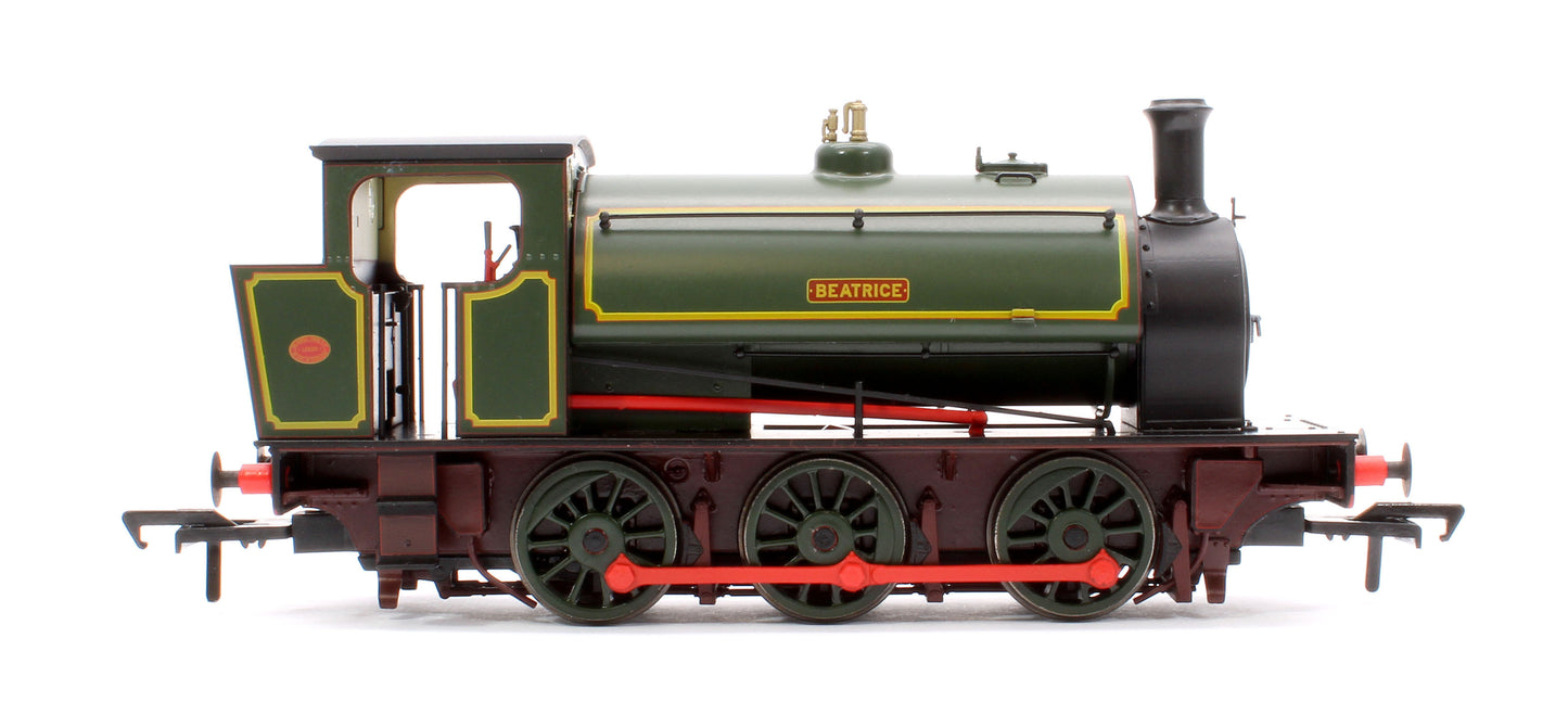 16" Hunslet "Beatrice" Lined Green No. 2705 (as preserved at Embsay & Bolton Abbey Steam Railway) - Steam Tank Locomotive