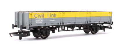 Pre-Owned RailRoad 'ZDA' 45 Ton Open 'Squid' Wagon Civil Link 100065