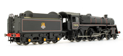 Pre-Owned 32-503 Standard Class 5MT 73030 BR Black Early Emblem BR1 Tender W/H Pump Steam Locomotive - DCC Fitted