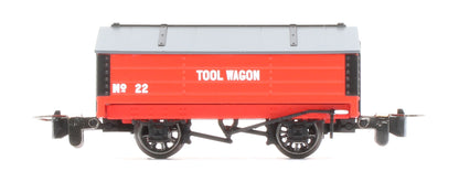 990406 Peaked Roof Van - Tool Wagon No.22
