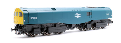 Pre-Owned LEAD-OO-R-BLUE SR Bulleid "The Leader" BR Blue 0-6-6-0 Articulated Steam Locomotive
