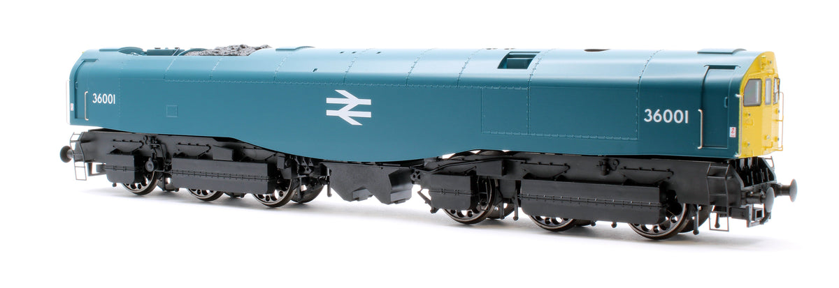 Pre-Owned LEAD-OO-R-BLUE SR Bulleid "The Leader" BR Blue 0-6-6-0 Articulated Steam Locomotive