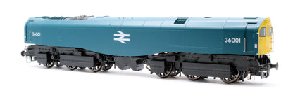 Pre-Owned LEAD-OO-R-BLUE SR Bulleid "The Leader" BR Blue 0-6-6-0 Articulated Steam Locomotive