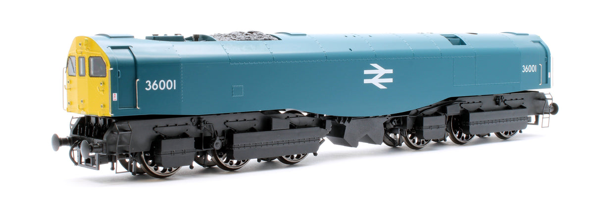 Pre-Owned LEAD-OO-R-BLUE SR Bulleid "The Leader" BR Blue 0-6-6-0 Articulated Steam Locomotive