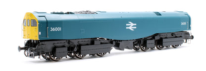 Pre-Owned LEAD-OO-R-BLUE SR Bulleid "The Leader" BR Blue 0-6-6-0 Articulated Steam Locomotive