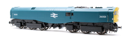 Pre-Owned LEAD-OO-R-BLUE SR Bulleid "The Leader" BR Blue 0-6-6-0 Articulated Steam Locomotive