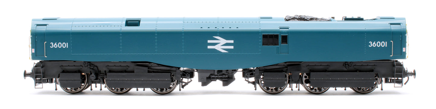 SR Bulleid "The Leader" BR Blue 0-6-6-0 Articulated Steam Locomotive - DCC Sound