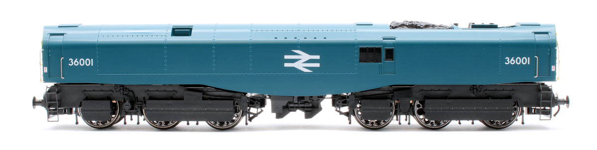 Pre-Owned LEAD-OO-R-BLUE SR Bulleid "The Leader" BR Blue 0-6-6-0 Articulated Steam Locomotive