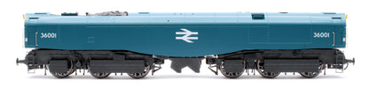 Pre-Owned LEAD-OO-R-BLUE SR Bulleid "The Leader" BR Blue 0-6-6-0 Articulated Steam Locomotive