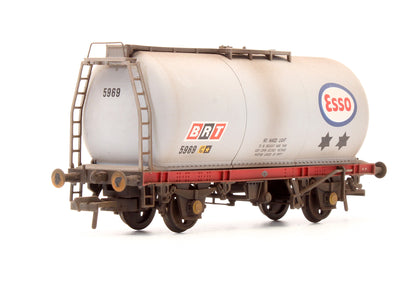 Pre-Owned TTA Tank Wagon Esso Grey '5969' - Custom Weathered