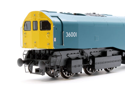 Pre-Owned LEAD-OO-R-BLUE SR Bulleid "The Leader" BR Blue 0-6-6-0 Articulated Steam Locomotive