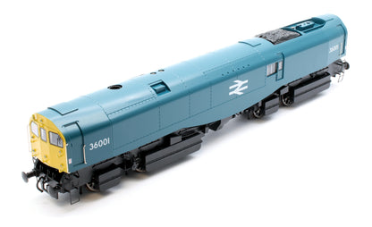 Pre-Owned LEAD-OO-R-BLUE SR Bulleid "The Leader" BR Blue 0-6-6-0 Articulated Steam Locomotive
