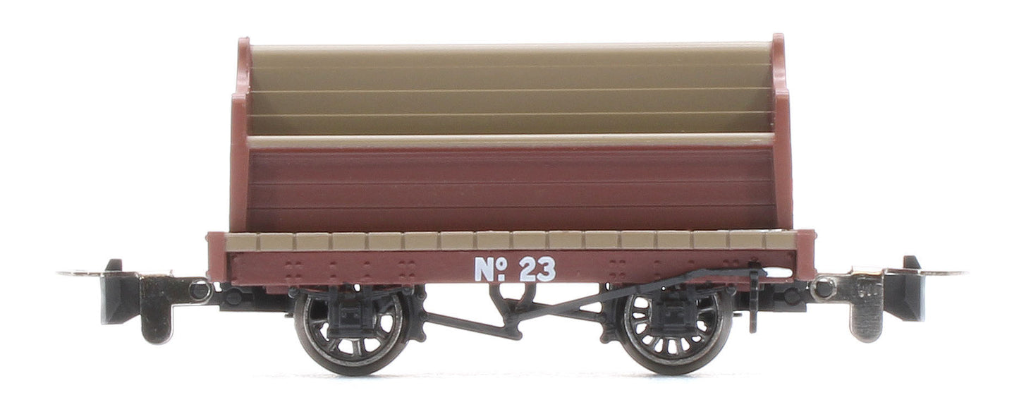 990502 Manrider - Brown with Red Ends No.23