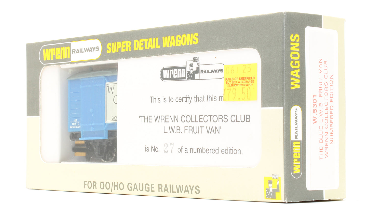 Pre-Owned The Blue L.W.B Fruit Van 'WCC' - Limited Edition