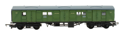 Pre-Owned R4056 SR Bogie Luggage Van (Olive Green) '2291'