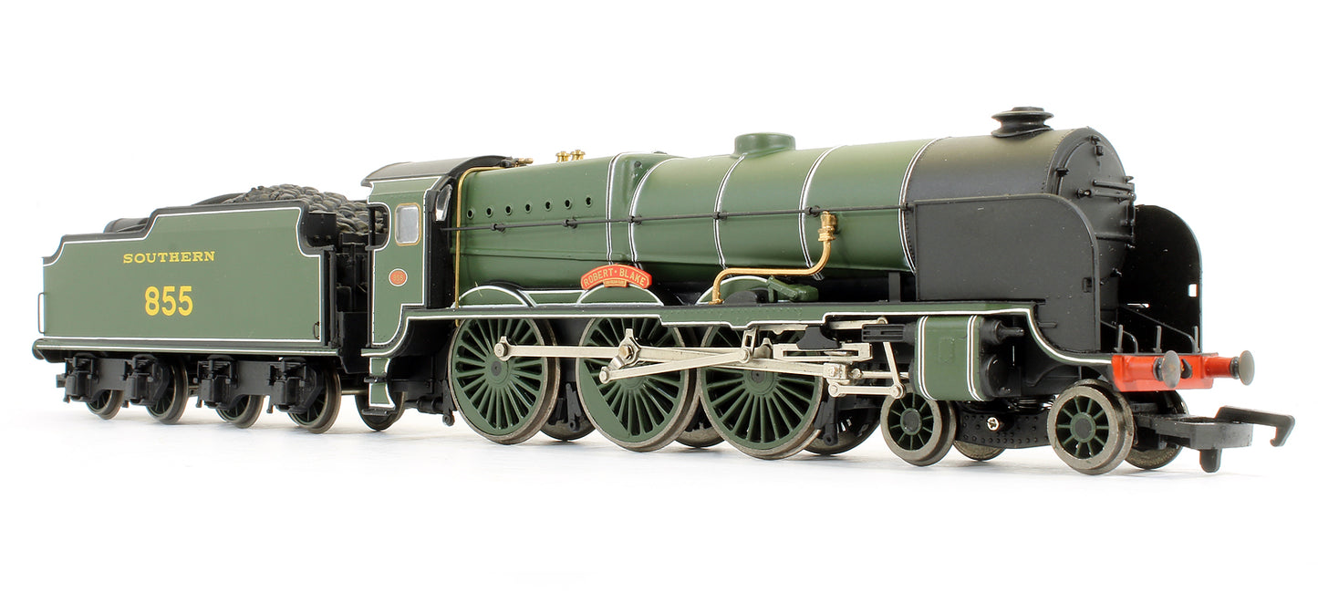 Pre-Owned Lord Nelson Class 855 'Robert Blake' Maunsell Southern Green Steam Locomotive