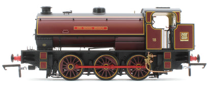 ACC3099 Hunslet 'Austerity' 0-6-0 Saddle Tank United Steel Company 'Ore Mining Branch' No.18 Steam Locomotive