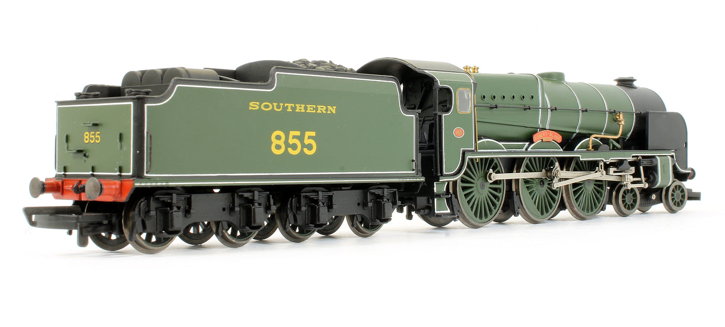 Pre-Owned Lord Nelson Class 855 'Robert Blake' Maunsell Southern Green Steam Locomotive