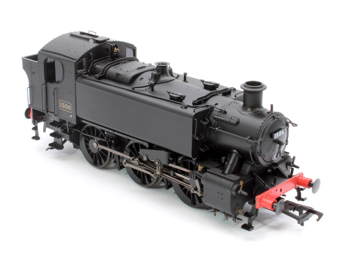 BR 15xx Pannier Tank - 1506 Unlined Black No Crest - Steam Tank Locomotive