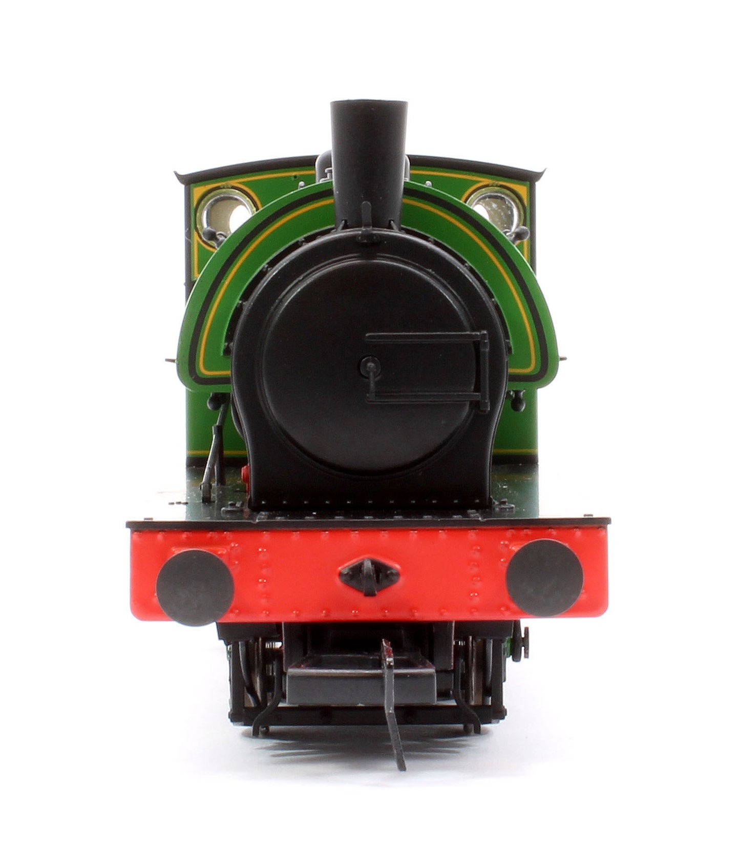 16” Hunslet No. 4, Glasshoughton Colliery Lined Green, Stovepipe Chimney, No. 3855 - DCC Sound