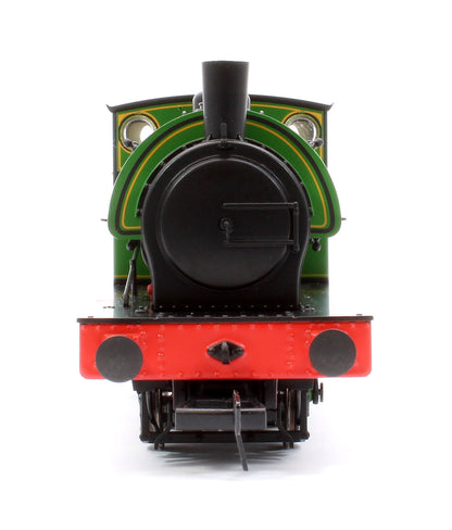 16” Hunslet No. 4, Glasshoughton Colliery Lined Green, Stovepipe Chimney, No. 3855 - DCC Sound