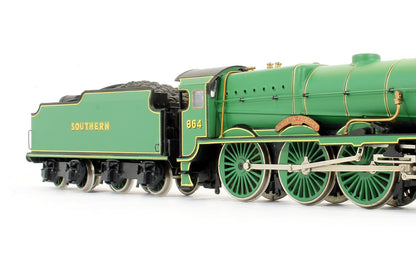 Pre-Owned Lord Nelson Class 864 'Sir Martin Frobisher' Southern Malachite Green Steam Locomotive