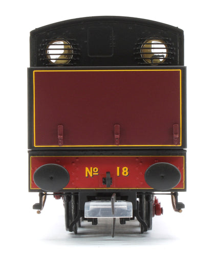 ACC3109 Hunslet 'Austerity' 0-6-0 Saddle Tank United Steel Company 'Ore Mining Branch' No.18 Steam Locomotive - DCC Sound