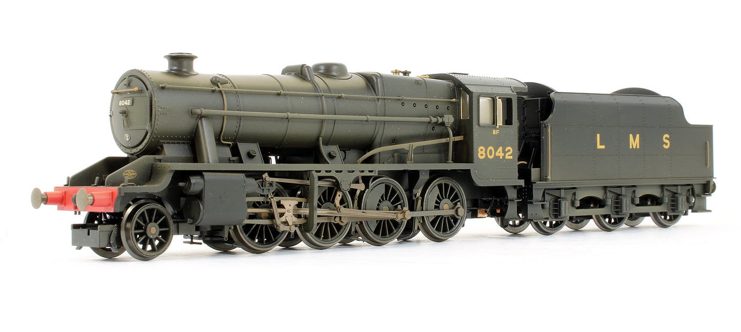 Pre-Owned LMS 2-8-0 Class 8F '8042' Steam Locomotive (Weathered) - DCC Fitted