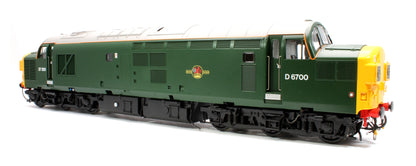 Class 37/0 (split headcode) BR Green 37350/D6700 (full yellow ends) Diesel Locomotive