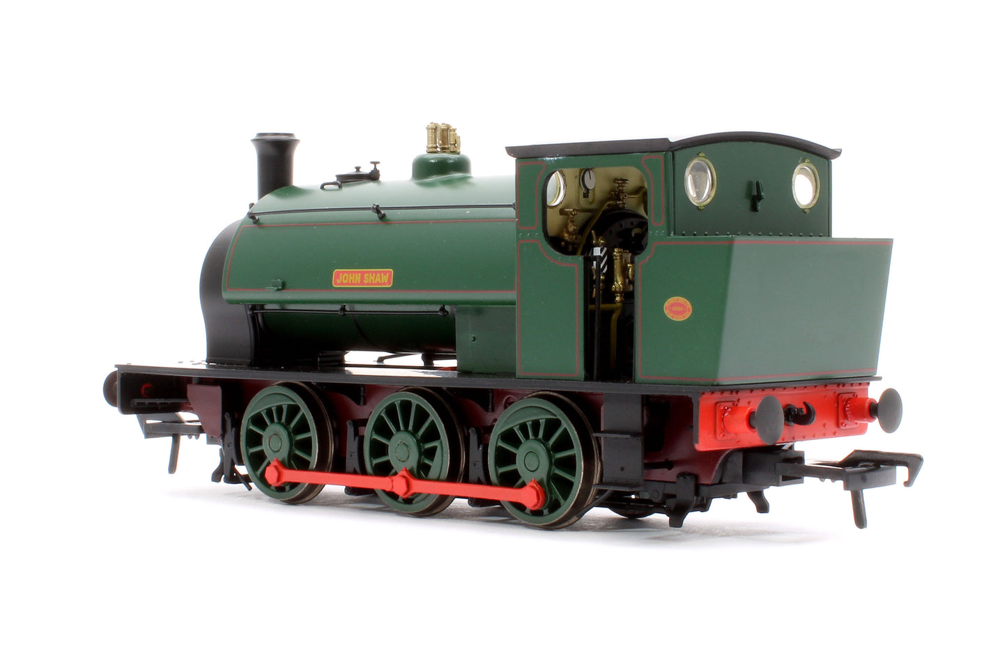 16” Hunslet "John Shaw", NCB South Kirkby Colliery lined green, No. 2375 - Steam Tank Locomotive - DCC Sound