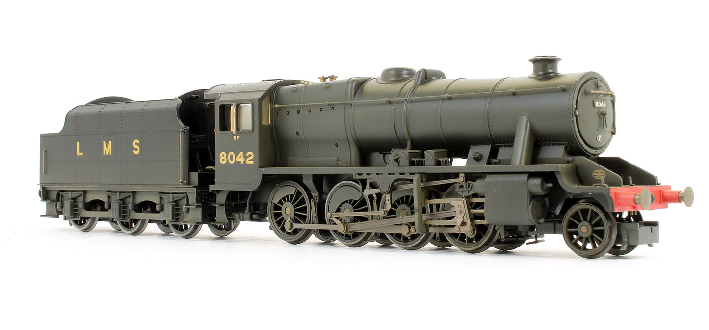 Pre-Owned LMS 2-8-0 Class 8F '8042' Steam Locomotive (Weathered) - DCC Fitted