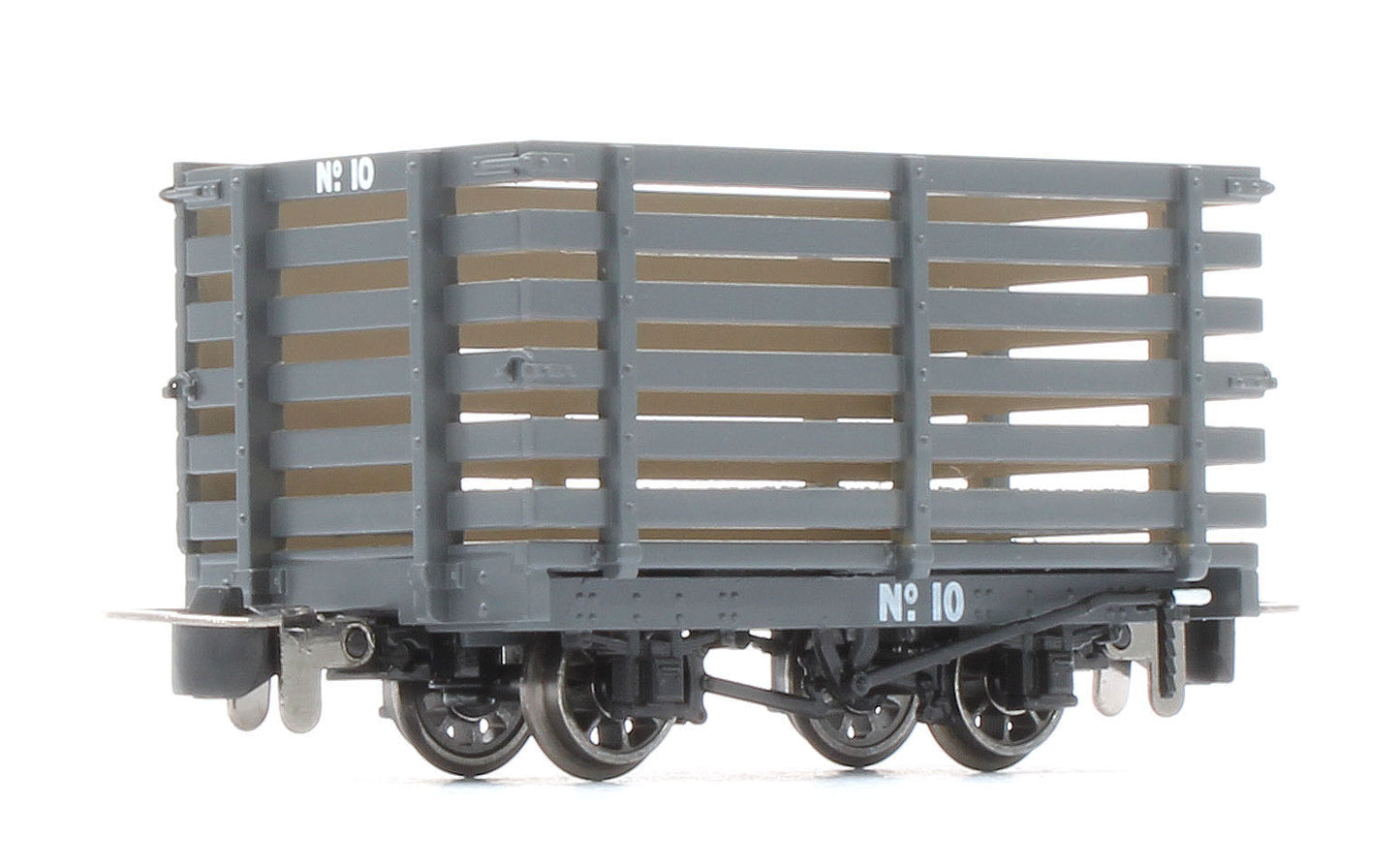 990601 Livestock Wagon - Plain Dark Grey No.10