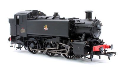 BR 15xx Pannier Tank - 1500 Unlined Black Early Crest - Steam Tank Locomotive