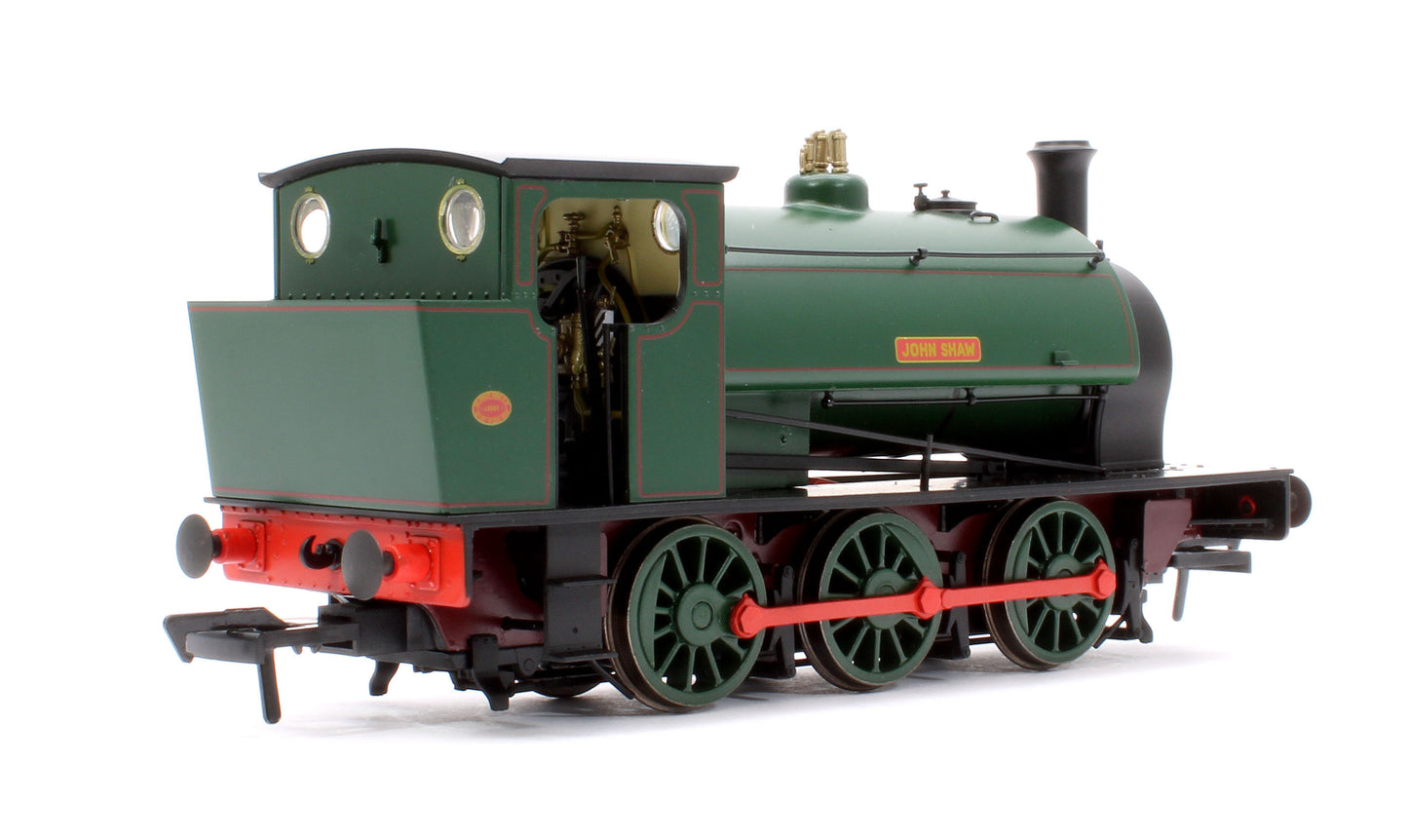 16” Hunslet "John Shaw", NCB South Kirkby Colliery lined green, No. 2375 - Steam Tank Locomotive - DCC Sound