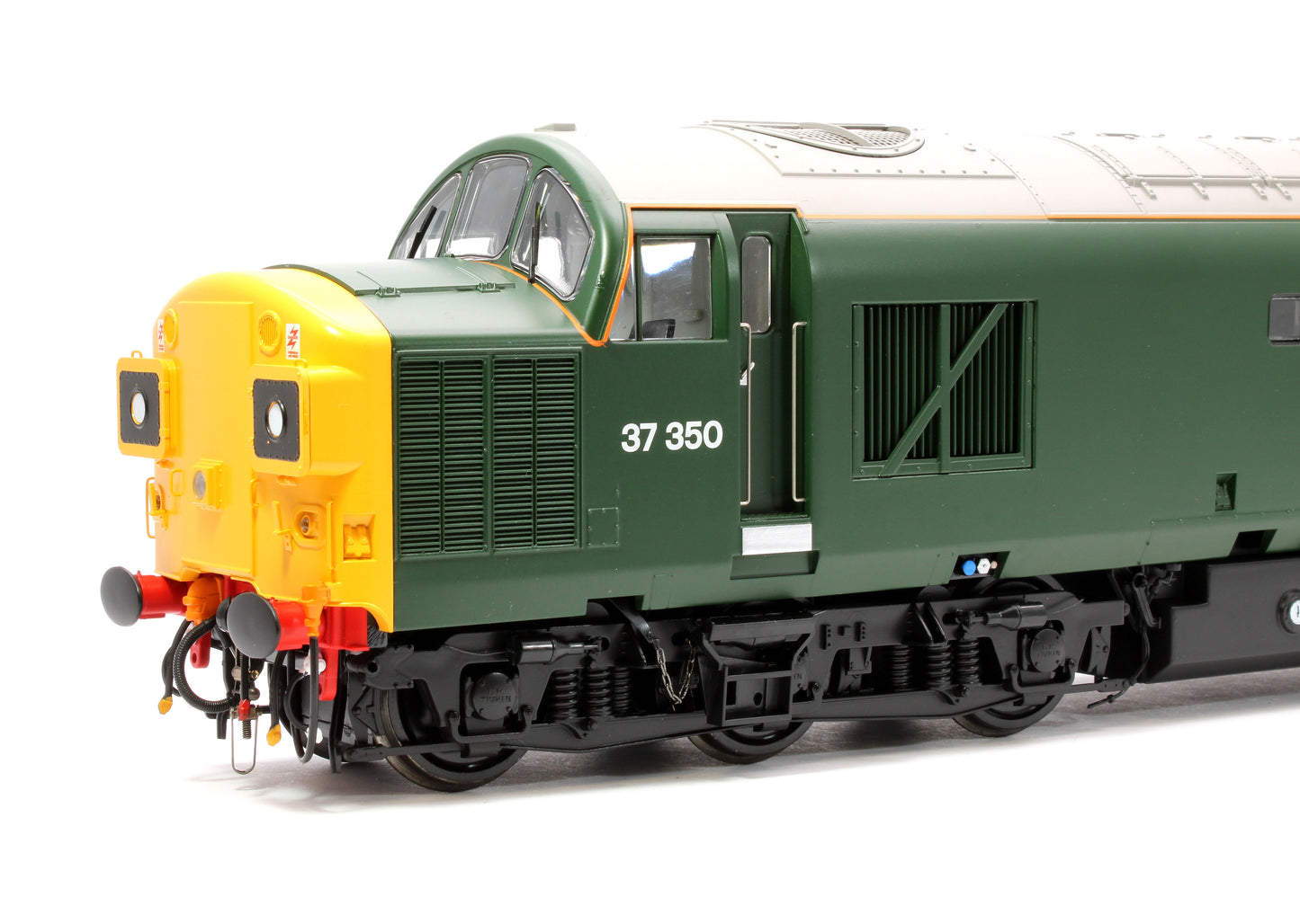 Class 37/0 (split headcode) BR Green 37350/D6700 (full yellow ends) Diesel Locomotive