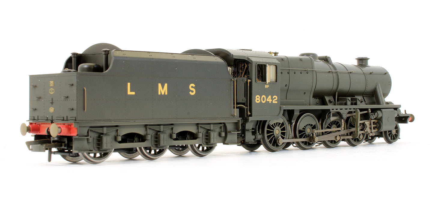 Pre-Owned LMS 2-8-0 Class 8F '8042' Steam Locomotive (Weathered) - DCC Fitted