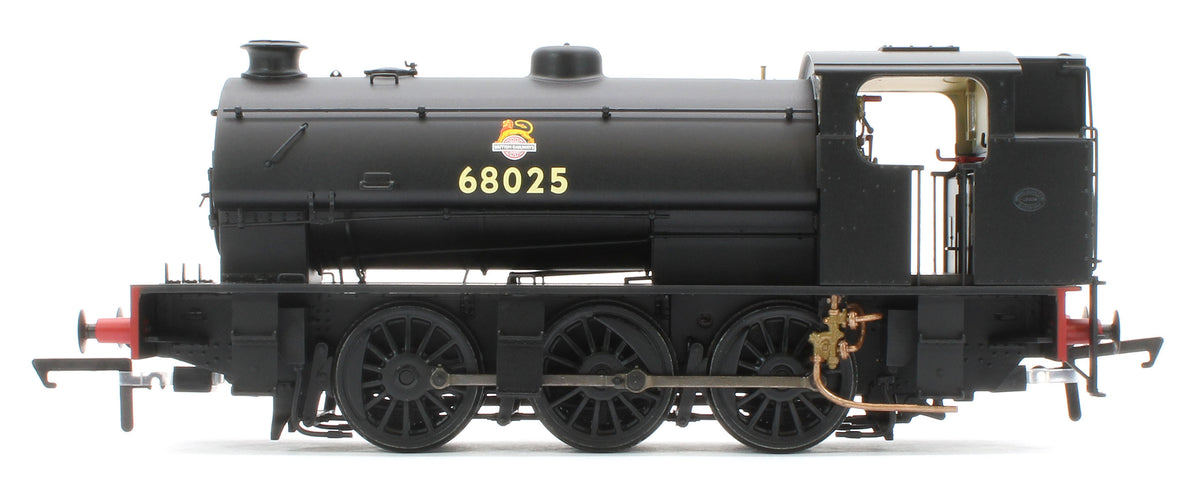 ACC3100 Hunslet 'Austerity' 0-6-0 Saddle Tank BR Black No.68025 (Early Emblem) Steam Locomotive