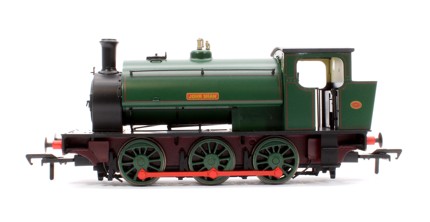 16” Hunslet "John Shaw", NCB South Kirkby Colliery lined green, No. 2375 - Steam Tank Locomotive - DCC Sound