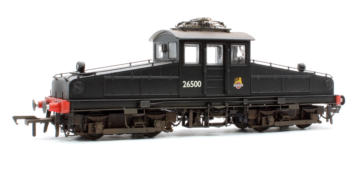 Custom Weathered North Eastern Railway ES1 BR Black Early Emblem Bo-Bo Electric Locomotive No.26500